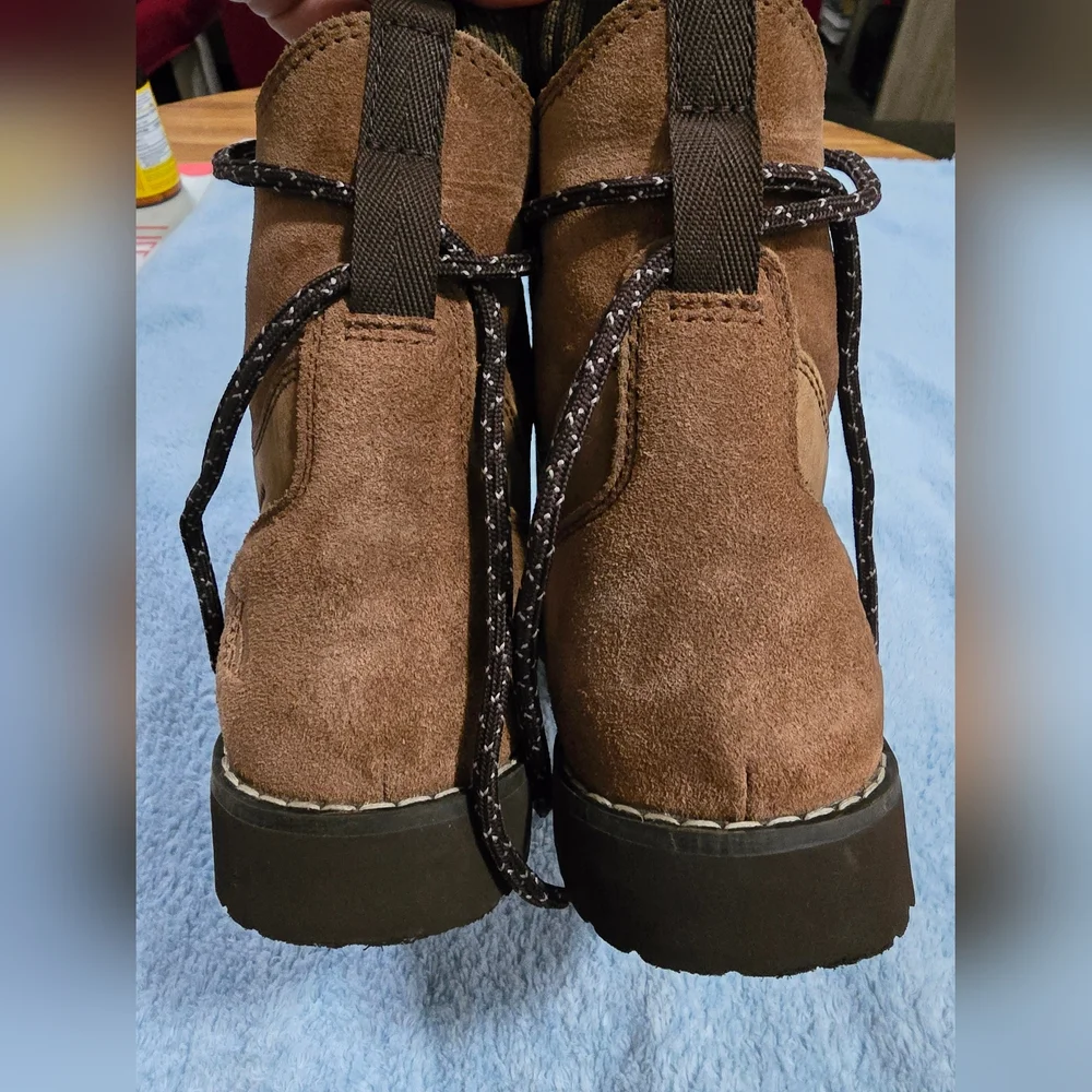 For Women The North Face Brown Lace Up Boots for Outdoor Adventures - Picture 11 of 15